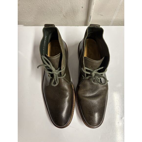 Cole Haan Nike Air Green Leather Chukka Boots Size 9.5 Men’s Amazing Quality main image 5